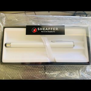 New Sheaffer Stylus Ballpoint Pen - Matte White